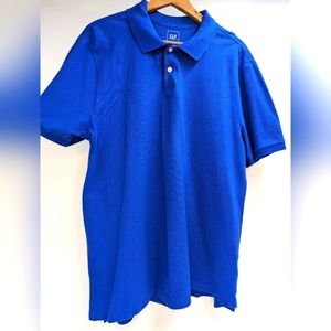 GAP Men's Polo in Admiral Blue Excellent Condition/washed but never worn SZ XL